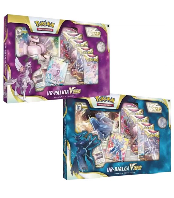 Pokemon, Ur-Palkia/Ur-Dialga V-Star Premium Kollektion, deutsch