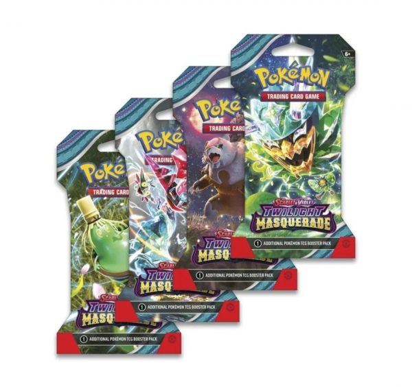 Pokemon, Twilight Masquerade 24 x sleeved Booster Karton, Englisch