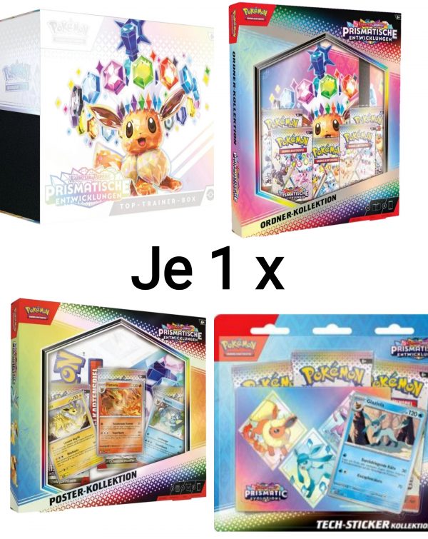 Pokemon, Prismatische Entwicklungen Bundle, Deutsch