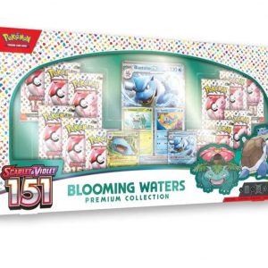 Pokemon, 151 Blooming Waters Premium Collection mit leichten Schäden/Dellen an Verpackung,  Englisch