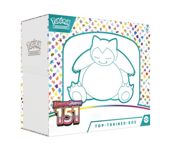 Pokemon, 151 Top Trainer Box, Englisch