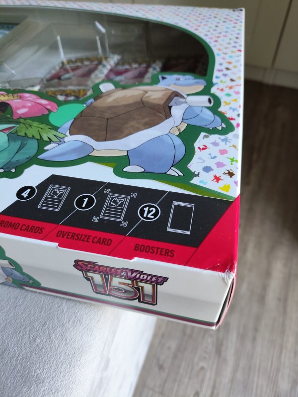 Pokemon, 151 Blooming Waters Premium Collection mit leichten Schäden/Dellen an Verpackung,  Englisch – Bild 2