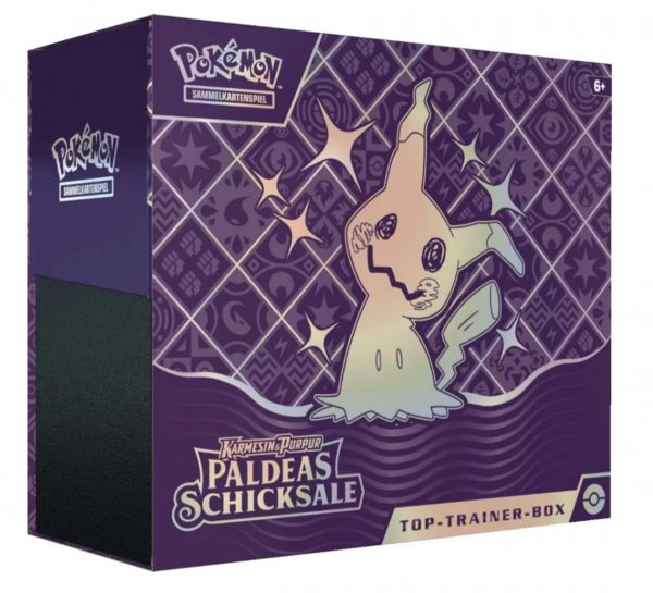 Pokemon, B-Ware Paldeas Schicksale Top Trainer Box, Deutsch