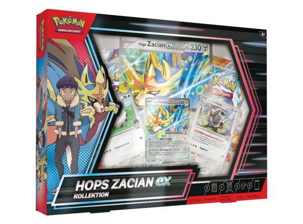 Pokemon, Hop's Zacian Ex Kollektion, Deutsch