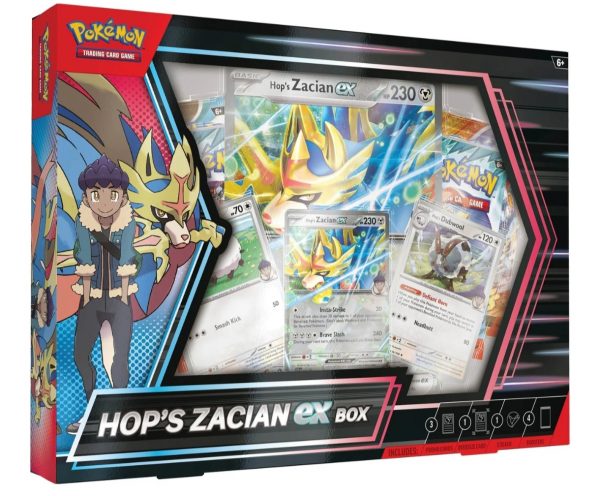 Pokemon, Hop's Zacian Ex Box, Englisch
