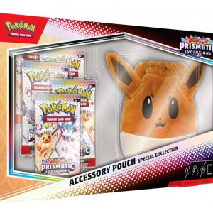 Pokemon, Prismatic Evolutions Accessory Pouch Special Collection, Englisch