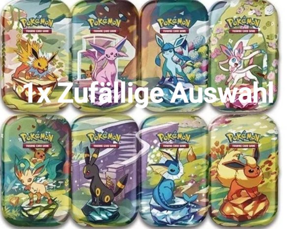 Pokemon, Prismatische Entwicklungen Mini Tin, Deutsch