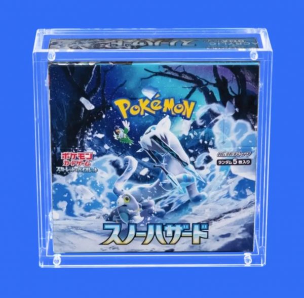 The Acrylic Box, Pokemon Japanische Booster Display, Acrylcase