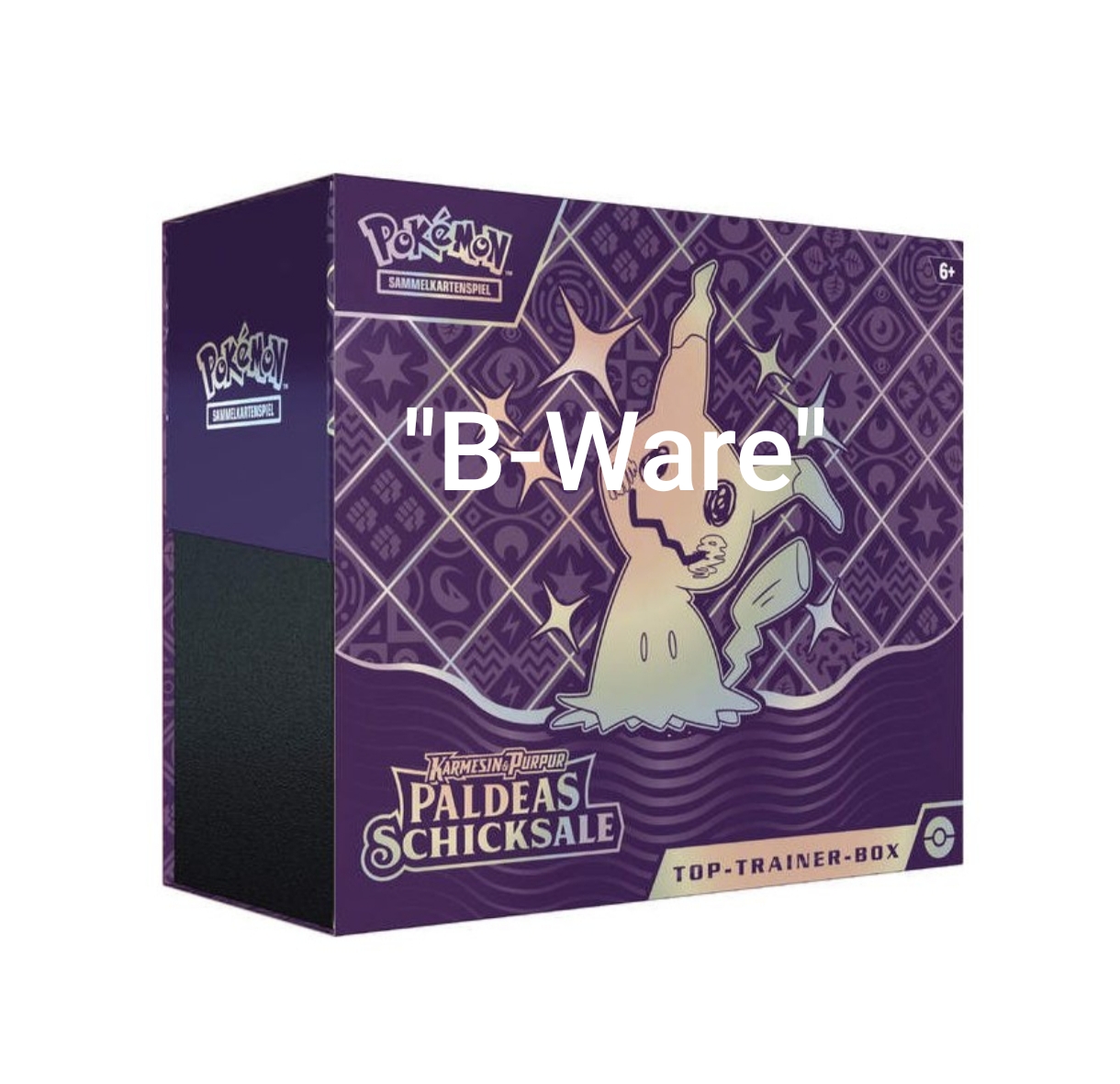 Pokemon, "B-Ware" Paldeas Schicksale Top Trainer Box, Deutsch