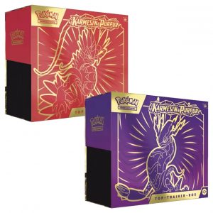 Pokemon, Karmesin und Purpur Top Trainer Box, Deutsch