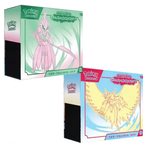 Pokemon, Paradoxrift Top Trainer Box, Deutsch