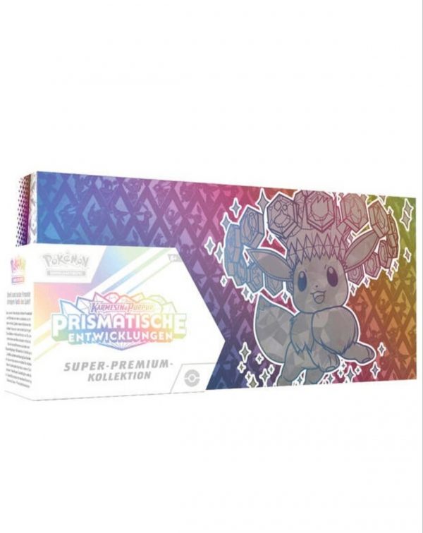 Pokemon, Prismatische Entwicklungen Super Premium Kollektion, Deutsch