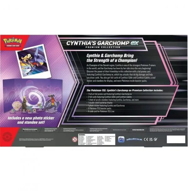 Pokemon Cynthia's Garchomp ex Premium Collection, Englisch – Bild 2