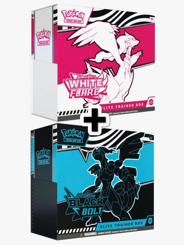 Black Bolt + White Flare Elite Trainer Box Bundle, Englisch