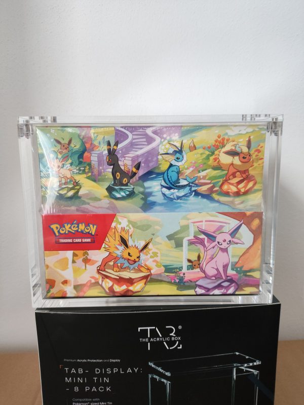 The Acrylic Box, Pokemon Mini Tin Display Case (8 Tins) Acrylcase