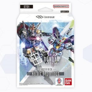 Gundam Starter Deck Heroic Beginnings, ST01, Englisch
