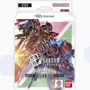 Gundam Starter Deck Zeon's Rush, ST03, Englisch