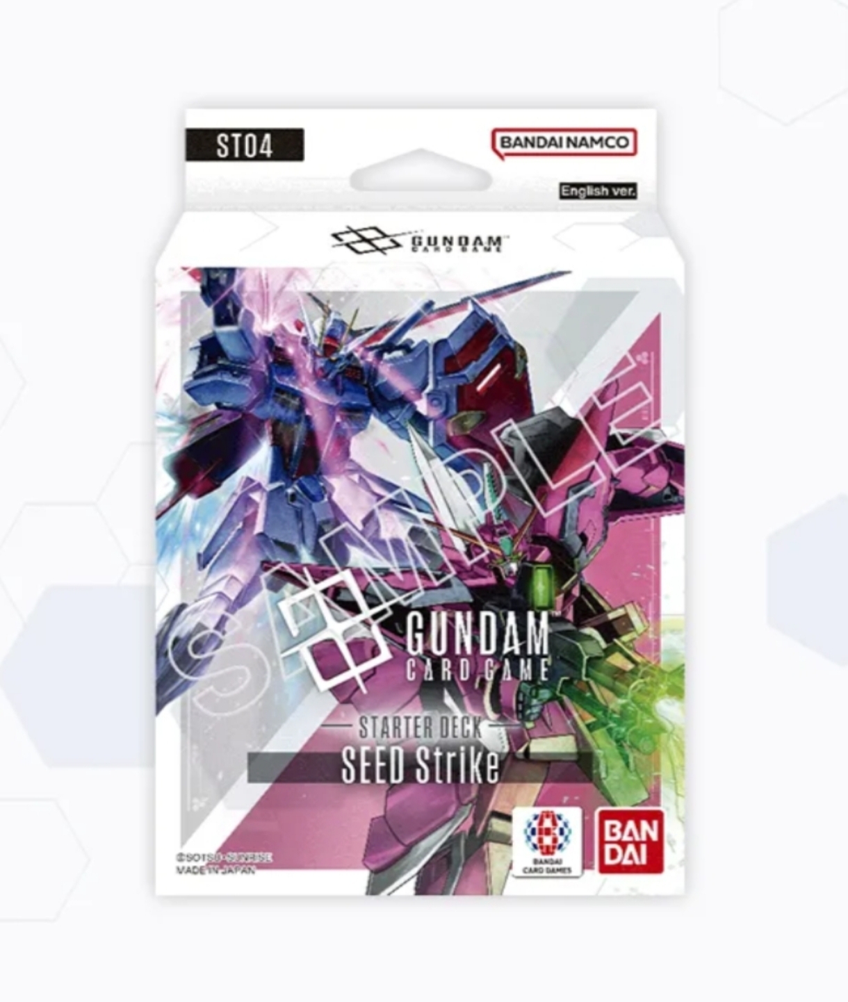 Gundam Starter Deck Seed Strike, ST04, Englisch