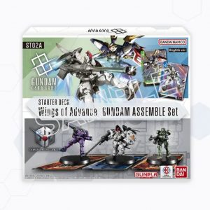 Gundam Starter Deck Wings of Advance Assemble Set, ST02A, Englisch