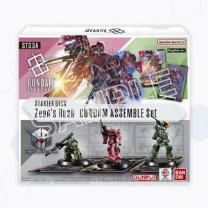 Gundam Starter Deck Zeon's Rush Assemble Set, ST03A, Englisch