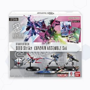 Gundam Starter Deck Seed Strike Assemble Set, ST04A, Englisch