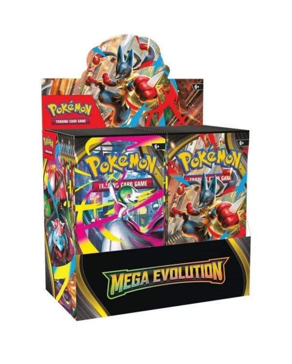 Pokemon, Mega Evolution Display, Englisch