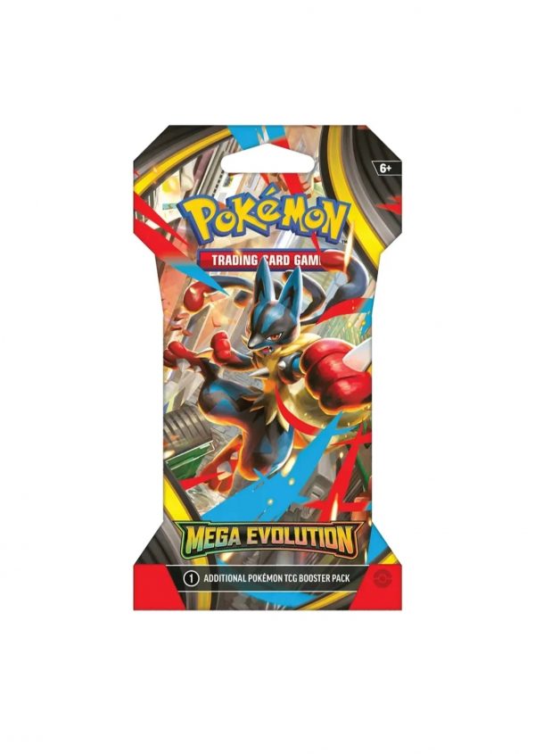 Pokemon, Mega Evolution Sleeved Booster, Englisch