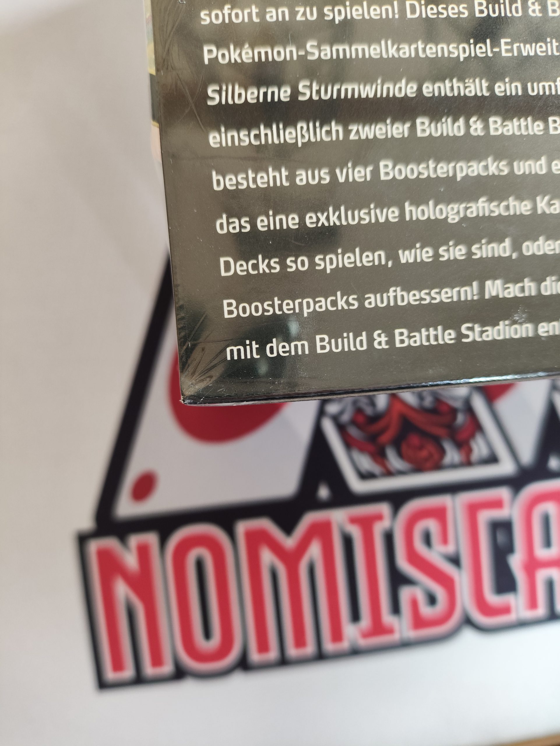 Pokemon, "B-Ware" Build und Battle Stadion, Silberne Sturmwinde, Deutsch – Bild 5