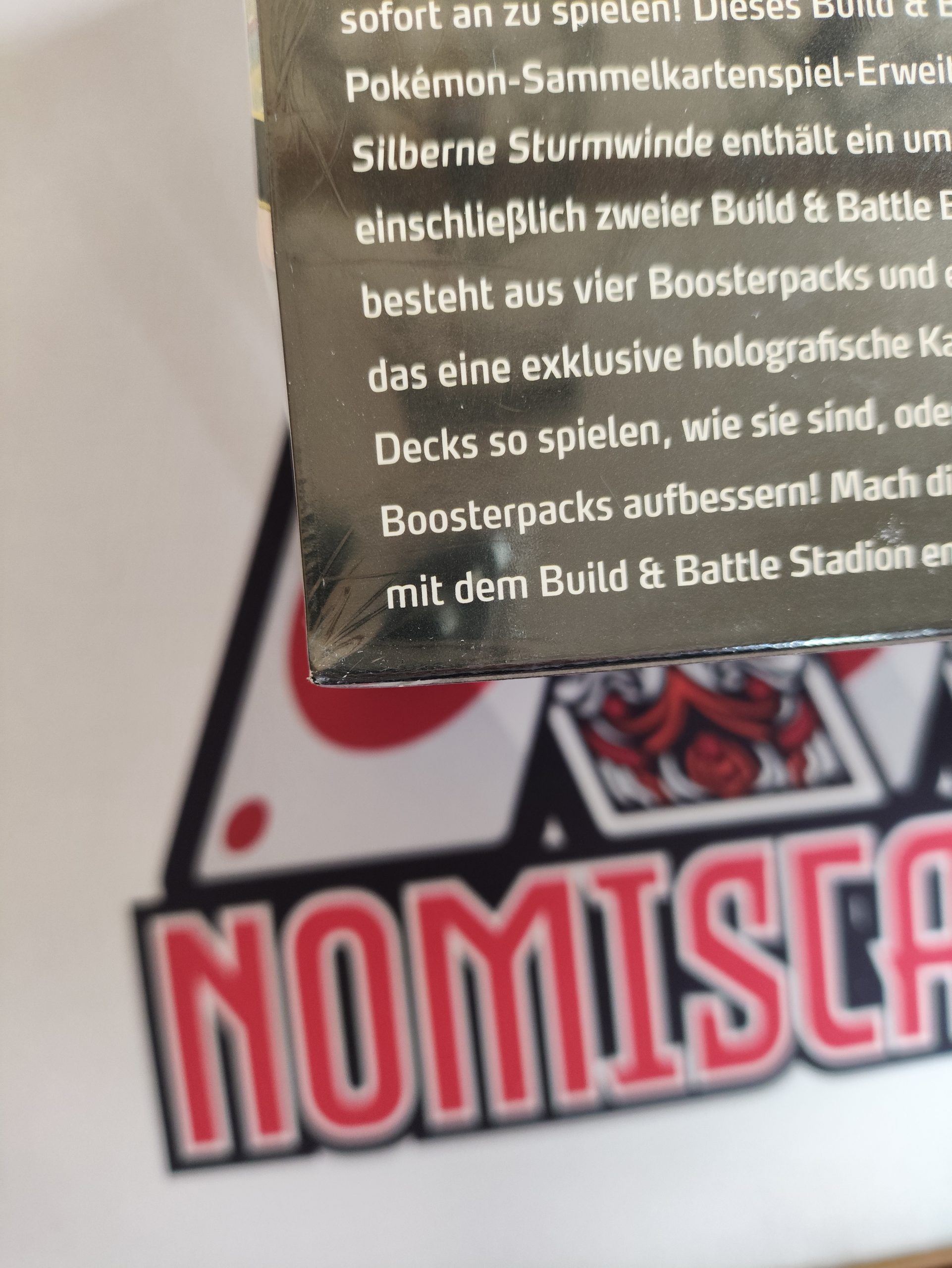 Pokemon, "B-Ware" Build und Battle Stadion, Silberne Sturmwinde, Deutsch – Bild 4