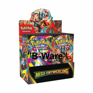 Pokemon, "B-Ware" Mega Entwicklung Display, Deutsch