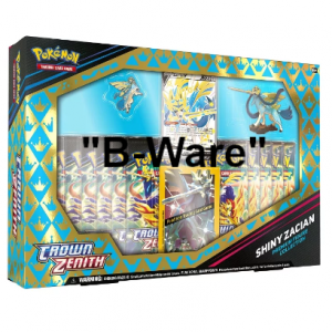 Pokemon, "B-Ware" Crown Zenith Shiny Zacian Premium Figure Collection, Englisch