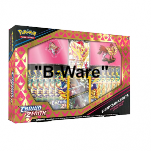 Pokemon, "B-Ware" Crown Zenith Shiny Zamazenta Premium Figure Collection, Englisch